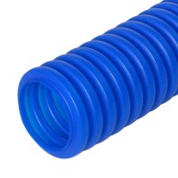 Промрукав Труба гофрированная ПНД защитная для МПТ (пешель) синяя д16/10,7 (100м/5500м уп/пал) PR02.0094 фото