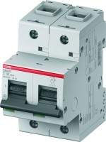 ABB Выключатель автоматический 2-полюсный S802N C50 2CCS892001R0504 фото