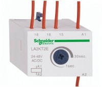 Schneider Electric Contactors K Telemecanique Блок вспомогательных контактов с выдержкой 1...30С AC/DC 24...48V LA2KT2E фото