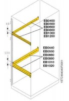 ABB Профиль L=600 H=48 для монтажа аксессуаров(2шт) EB0600 фото