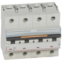 Legrand DX3 Автоматический выключатель 4P 63A (С) 25kA 409800 фото