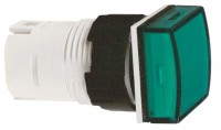 Schneider Electric Головка сигнальной лампы 16мм квадратная зеленая ZB6CV3 фото