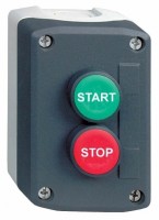 SE Пост кнопочный 2 кнопки с возвратом XALD215 фото