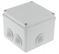 ABB Коробка распределительная накладная с коническими сальниками 100х100х80 IP55 00821 фото