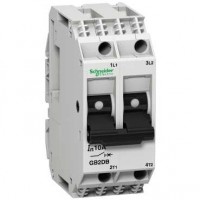 Schneider Electric GV2 Автоматический выключатель с комбинированным расцепителем 2P 6А GB2DB12 фото