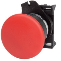 DKC Кнопка грибовидная, прозрачная с фиксацией, красная д.40 ABHL1M4N фото