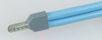 Legrand Старфикс Наконечник двойной с изол. фланцем для кабеля 2х0,75мм кв. (синий) 037687 фото