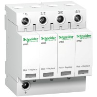 Schneider Electric Acti 9 УЗИП Т2 iPRD 40 40kA 350В 4P A9L40400 фото