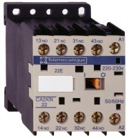 Schneider Electric Auxiliary contactors Промежуточное реле 2НО+2НЗ, цепь управления 110В 50/60Гц CA2KN22F72 фото
