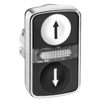 SE Головка кнопки двойная с маркировкой + LED ZB4BW7A1724 ZB4BW7A1724 фото