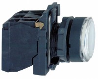 SE Кнопка 22мм до 250В белая с подсветкой XB5AW3165 фото
