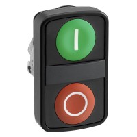 SE Головка кнопки двойная с маркировкой,черная ZB4BL73417 ZB4BL73417 фото