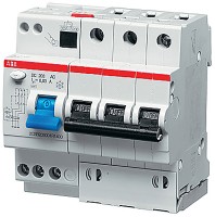 ABB Выключатель автоматический дифференциального тока 5мод. DS203 A-C40/0,03 2CSR253101R1404 фото