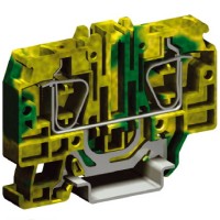 DKC HTE.10, зажим для заземления, 10 кв.мм желто-зеленый ZHT330 фото
