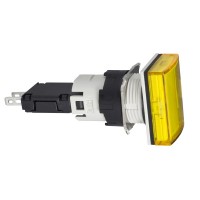 SE XB6 Лампа сигнальная желтая с диодом 16ММ 12-24В XB6DV5BB фото