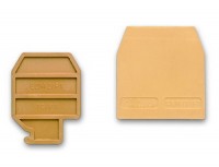 DKC Торцевой изолятор для SCB.10. Бежевый ZSB401 фото