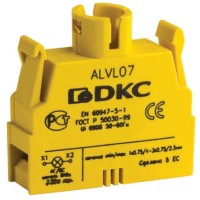 DKC Контактный блок с клеммными зажимами под винт под лампу BA9s ALVL07 фото