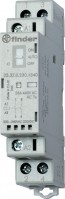 Finder Модульный контактор_ 2NO 25А_ контакты AgSnO2_ катушка 24В АС/DC_ ширина 17.5мм_ степень защиты IP20_ опции: переключатель Авто-Вкл-Выкл + мех. 223200244340 фото