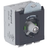 Legrand Osmoz Комплектующий блок для кнопок для комплектации с подсветкой под винт 24В~/= 2Н.О. белый 3 поста 023006 фото