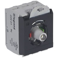 Legrand Osmoz Комплектующий блок для кнопок для комплектации с подсв. под винт 230 В~ Н.О.+Н.З. белый 3 поста 023013 фото