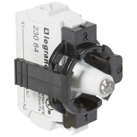 Legrand Osmoz Комплектующий блок для диффузоров для комплектации с подсветкой пружин. клеммы 230 В~ жёлтый 1 пост 023134 фото