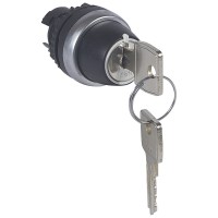 Legrand Osmoz Переключатель с ключом № 455 для комплектации без подсветки IP 66 3 положения с фиксацией 90° 023964 фото