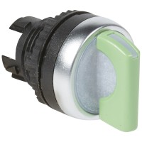 Legrand Osmoz Переключатель для комплектации с подсветкой 2 положения с фиксацией 45° зеленый 024032 фото