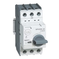 Legrand MPX3 Автоматический выключатель для защиты электродвигателей  32MA 6A 100kA 417348 фото