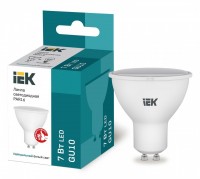 IEK Лампа светодиодная ECO PAR16 софит 7Вт 230В 4000К GU10 LLE-PAR16-7-230-40-GU10 фото