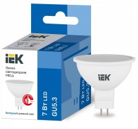 IEK Лампа светодиодная ECO MR16 софит 7Вт 230В 6500К GU5.3 LLE-MR16-7-230-65-GU5 фото
