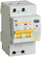 IEK Дифференциальный автоматический выключатель АД12MS 2Р 50А 300мА MAD123-2-050-C-300 фото