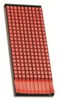 DKC Маркер для кабеля сечением 0,5-1,5мм пустой красный MKF999RS1 фото