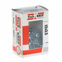 Tech-Krep Саморезы универсальные  12х3,5 мм (200 шт)  оцинкованные - коробка с ок. Tech-Kr 102167 фото