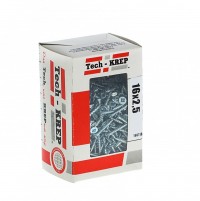 Tech-Krep Саморезы универсальные  16х2,5 мм (500 шт)  оцинкованные - коробка с ок. Tech-Kr 102157 фото