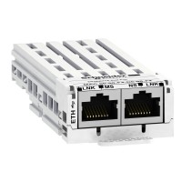 Schneider Electric Коммуникационная Модуль Ethernet/IP, Modbus TCP + MD Link VW3A3721 фото