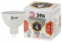 ЭРА LED MR16-4W-827-GU5.3 Лампа (диод, софит, 4Вт, тепл, GU5.3), Б0017897 фото
