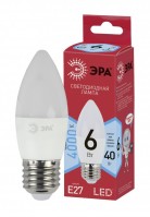 ЭРА ECO LED B35-6W-840-E27 Лампа (диод, свеча, 6Вт, нейтр, E27) Б0020621 фото