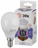 ЭРА LED P45-11W-860-E14 (диод, шар, 11Вт, хол, E14) Б0032990 фото