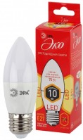 ЭРА ECO LED B35-10W-827-E27 Лампа (диод, свеча, 10Вт, тепл, E27) Б0032962 фото