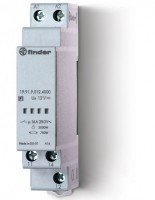 Finder Модульное силовое моностабильное реле; 1СO 16A; контакты AgSnO2; питание 12В DC; ширина 17.5мм; степень защиты IP20 199190124000 фото