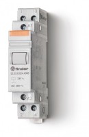Finder Модульный контактор; 1NO+1NC 20А; контакты AgSnO2; катушка 12В АС; ширина 17.5мм; степень защиты IP20; опции: нет 222380124000 фото