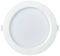 IEK Светильник LED ДВО 1703 белый круг 18Вт 6500K IP40 LDVO0-1703-18-6500-K01 фото