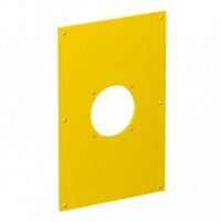 OBO Bettermann Накладка блока питания VH для монтажа устройств, 160x105x3 мм (ПВХ,желтый) 6109878 фото