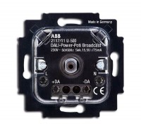 ABB BJE Мех Cветорегулятор DALI, поворотный, со встроенным сетевым блоком питания, 75 мА 2CKA006599A2988 фото