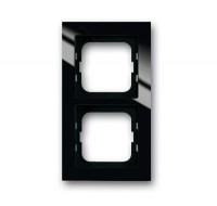ABB Axcent Рамка 2-постовая, для монтажа заподлицо, axcent, черный 2CKA001753A4127 фото