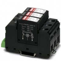 Phoenix Contact VAL-MS 1000DC-PV/2+V-FM Разрядник для защиты от импульсных перенапряжений, тип 2 2800627 фото