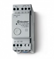 Finder Модульное электронные шаговое/моностабильное реле; 1NO 16A; питание 230В АC; ширина 35мм; степень защиты IP20 130182300000 фото