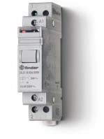 Finder Модульное электромеханическое шаговое реле; 1NO 16А, 2 состояния; контакты AgNi; питание 8В АC; ширина 17.5мм; степень защиты IP20 202180080000 фото