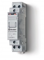 Finder Модульное электромеханическое шаговое реле; 2NO 16А, 2 состояния; контакты AgNi; питание 8В АC; ширина 17.5мм; степень защиты IP20 202280080000 фото