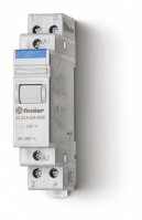 Finder Модульный контактор; 2NC 20А; контакты AgSnO2; катушка 12В АС; ширина 17.5мм; степень защиты IP20; опции: нет 222480124000 фото